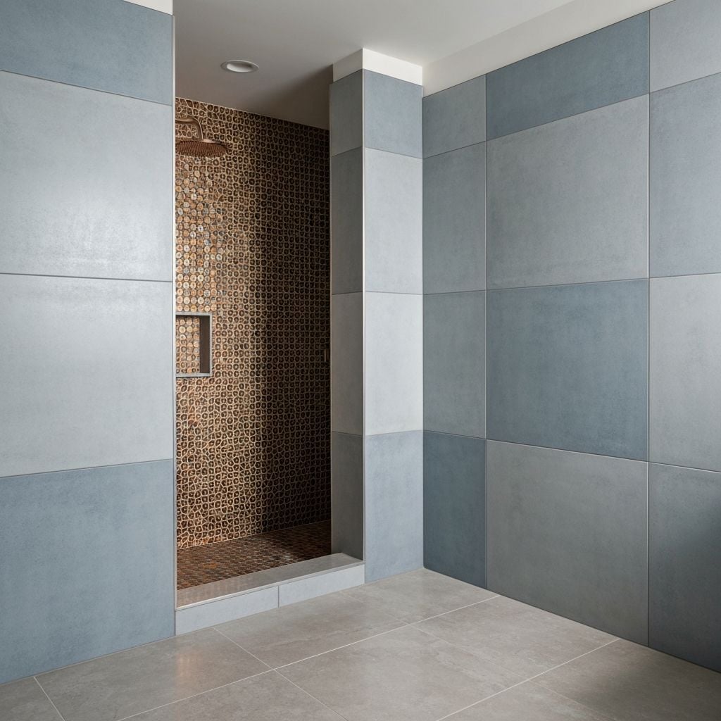 Bathroom Renovation project: Master Bathroom Remodel. Luxury bathroom upgrade with tile work and premium fixtures