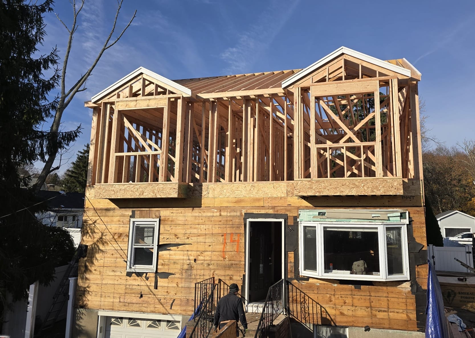 Structural Work project: Structural Framing & Additions. Expert framing, home and business additions, structural renovations, and complete remodeling projects